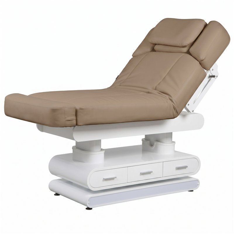 Table Spa POST Beige Weelko en position inclinée