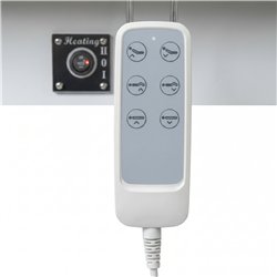 Weelko Spa POST lettino spa elettrico a 4 motori con riscaldamento e LED Beige
