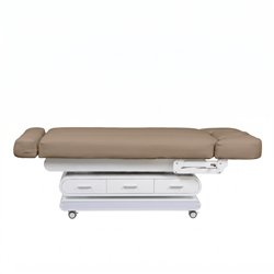 Camilla Spa POST Beige– camilla de masaje eléctrica calefactada con 4 motores y LED