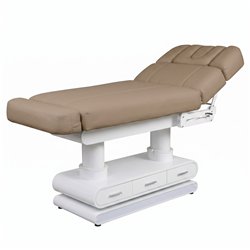 Camilla Spa POST Beige– camilla de masaje eléctrica calefactada con 4 motores y LED