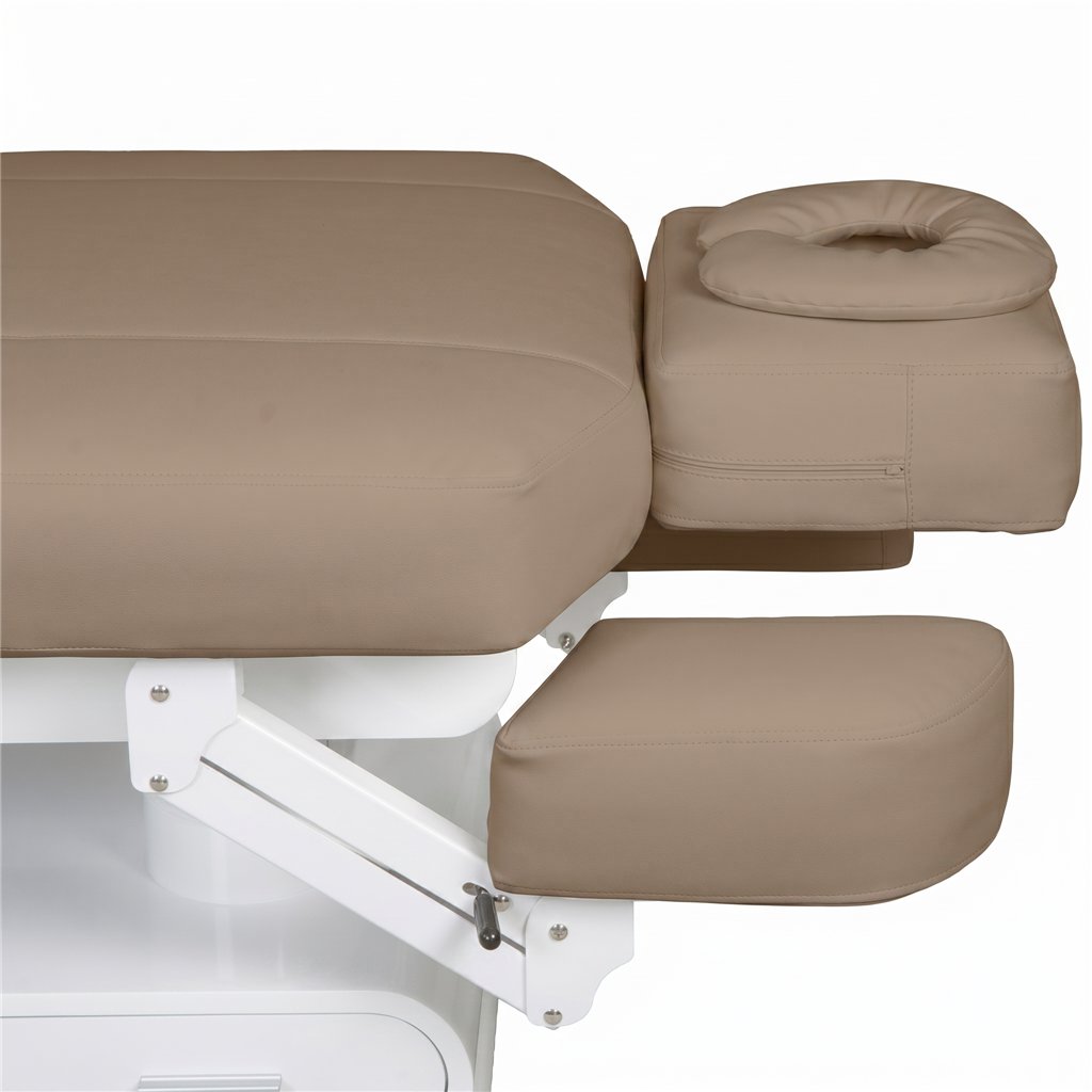 Camilla Spa POST Beige– camilla de masaje eléctrica calefactada con 4 motores y LED