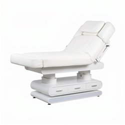 Weelko POST table de massage électrique chauffante à 4 moteurs avec LED multicolore