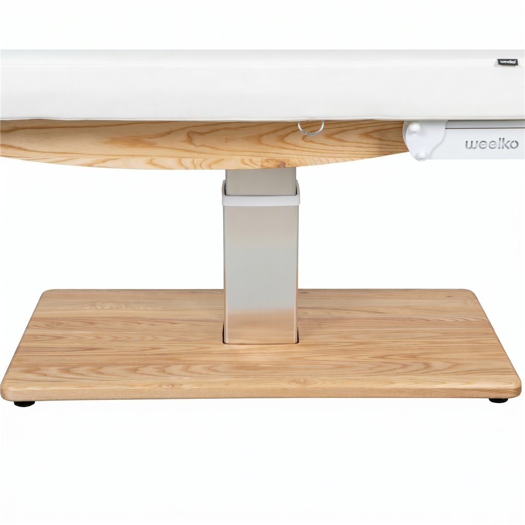 Weelko Condra Smart table de spa électrique 3 moteurs avec chauffage intégré et base en bois