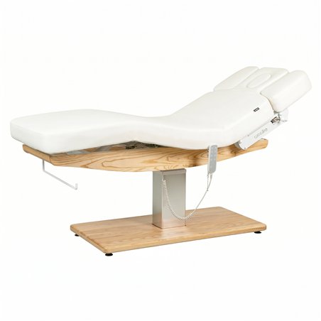 Condra Smart marquesa de spa elétrica com 3 motores, aquecimento e base de madeira Weelko