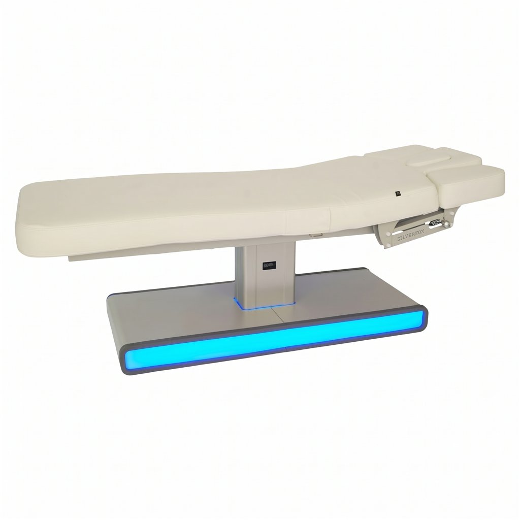 Weelko NUSH SPA table de spa électrique à 3 moteurs avec éclairage LED multicolore