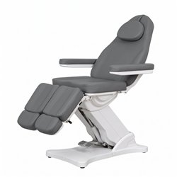 Cadeira de podologia elétrica com 3 motores Serenity Grey - Weelko