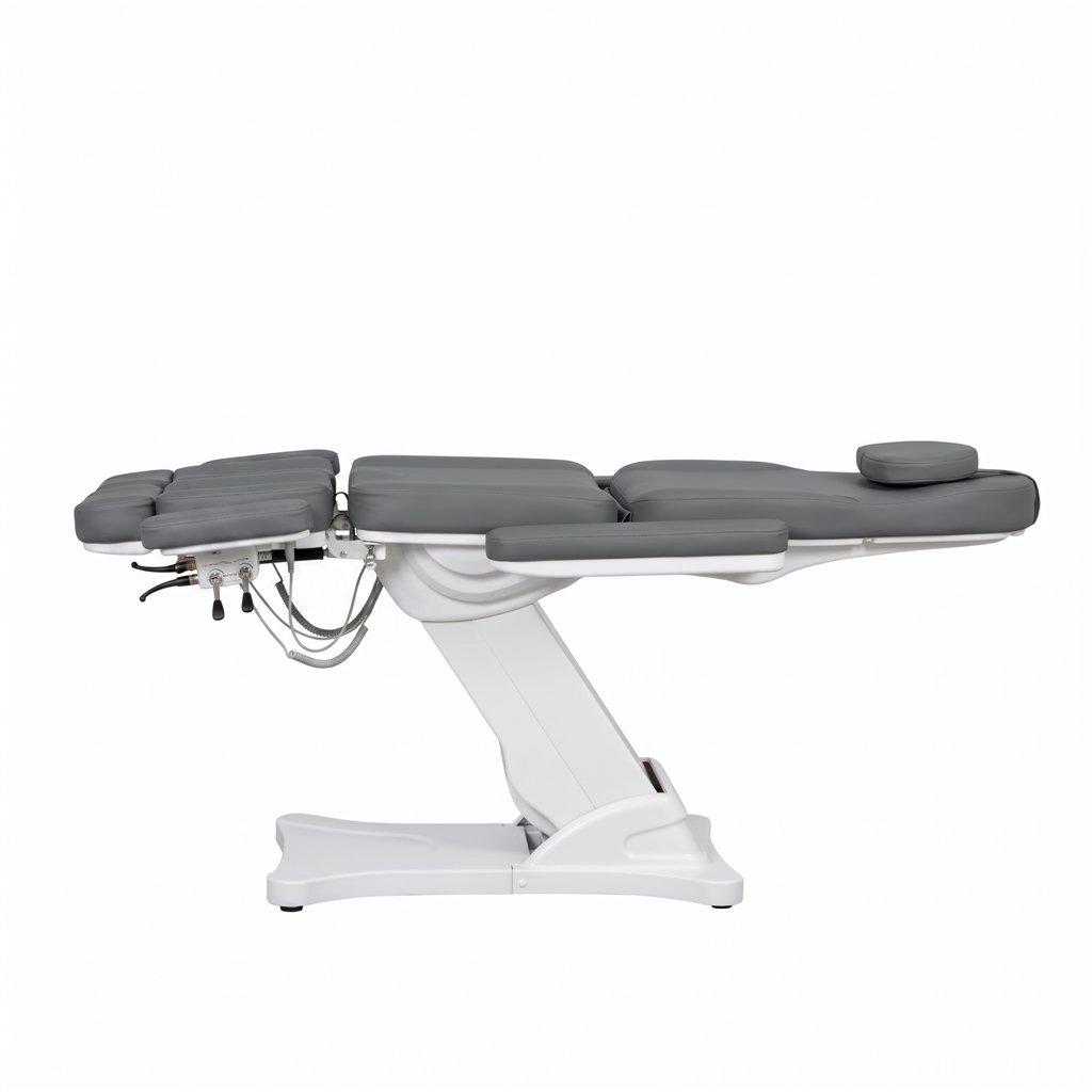 Elektrischer Podologiestuhl Serenity Grey mit 3 Motoren – Weelko