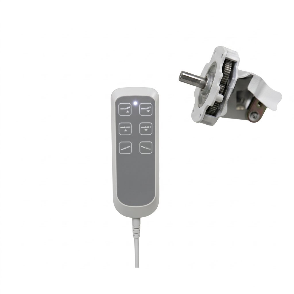 Cadeira de podologia elétrica com 3 motores Serenity Grey - Weelko