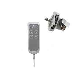 Weelko Serenity Grey 3-Motor Electric Podiatry Chair