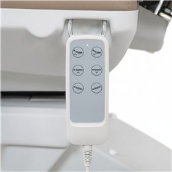 Fauteuil de podologie Medial Smart 3 moteurs électriques beige - Weelko