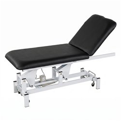 Electric treatment table with adjustable backrest – Weelko