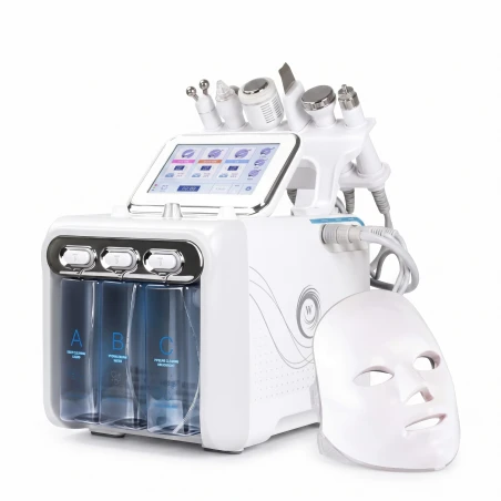 Hydro Combi 7 en 1 con máscara LED - I-medStetic