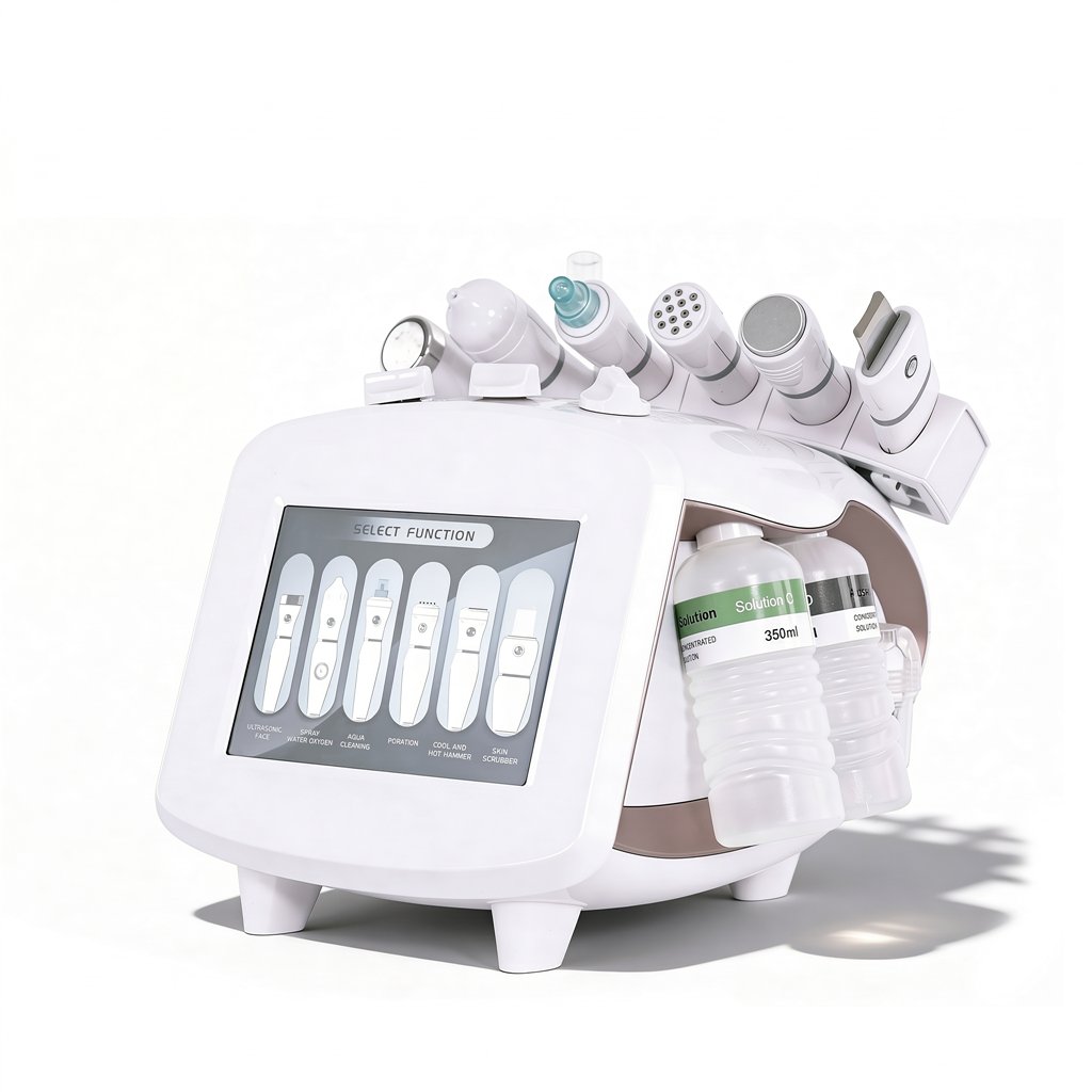 Equipo de hidrodermoabrasión Weelko OXYA 6 en 1 para estética facial profesional