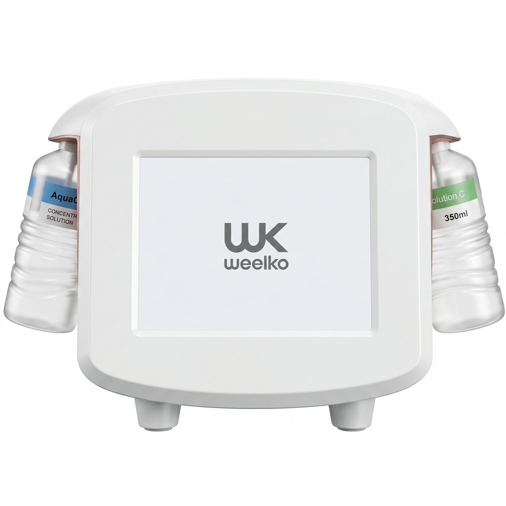 Apparecchiatura di idrodermoabrasione Weelko OXYA  6 in 1 per estetica viso professionale