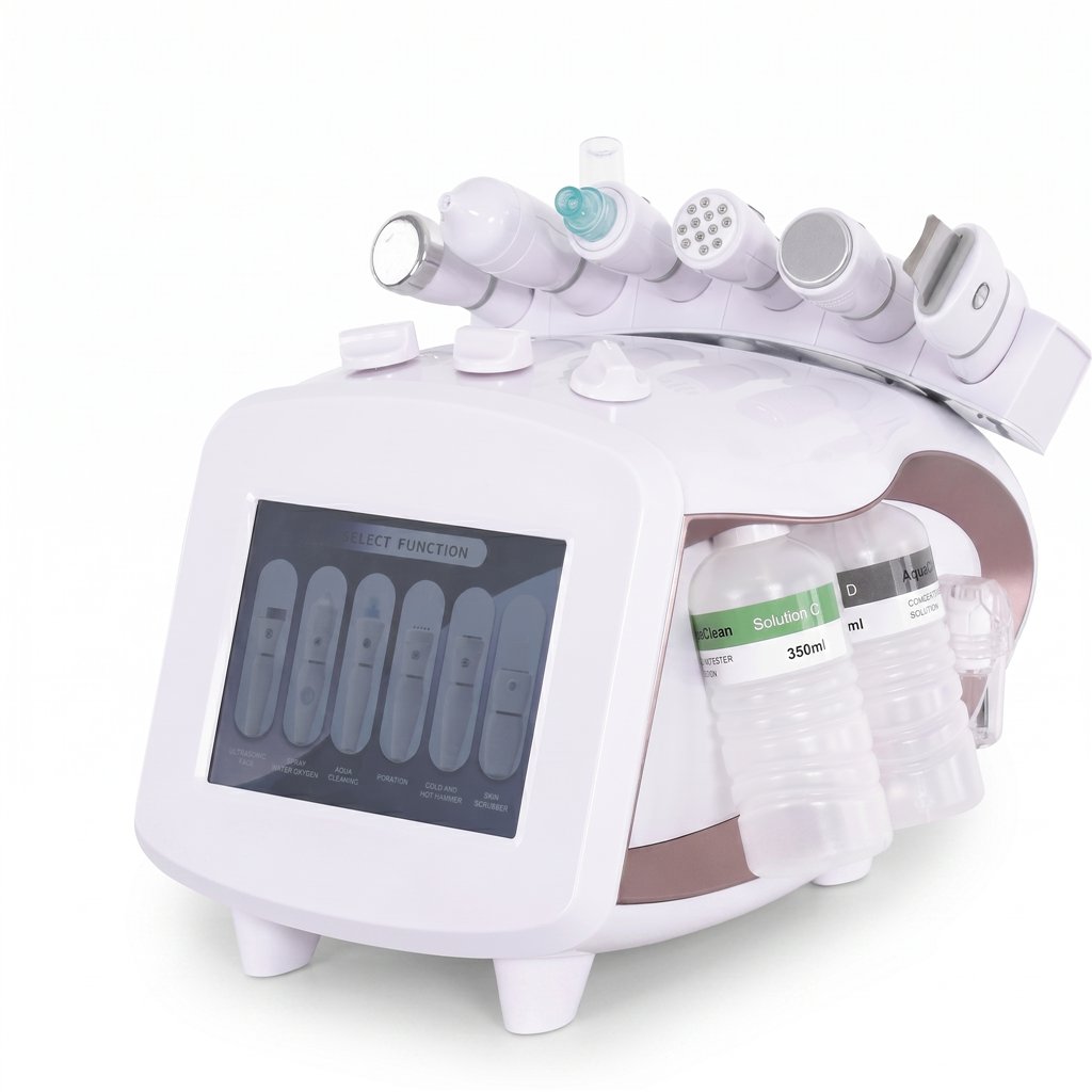 Equipo de hidrodermoabrasión Weelko OXYA 6 en 1 para estética facial profesional