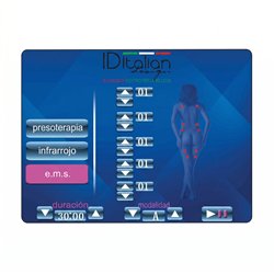 Pressothérapie digitale 3 en 1 i-Medstetic – EMS et sauna IR