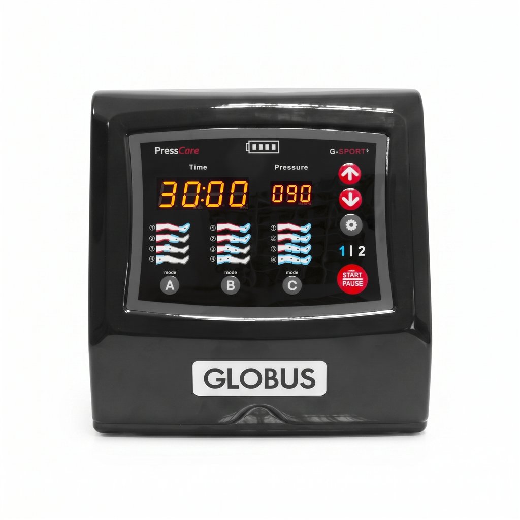 Presoterapia deportiva Globus GSport 3 para recuperación muscular rápida