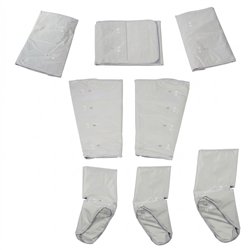 Pressotherapiegerät 3-in-1 mit EMS & Infrarotsauna
