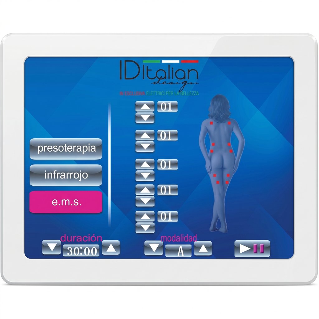 Presoterapia 3 en 1 para estética, sauna y electroestimulación i-Medstetic