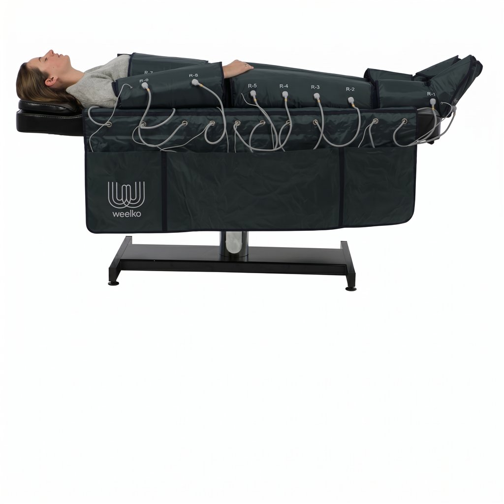 Pressotherapy and Thermotherapy – Adjustable Sauna Heat