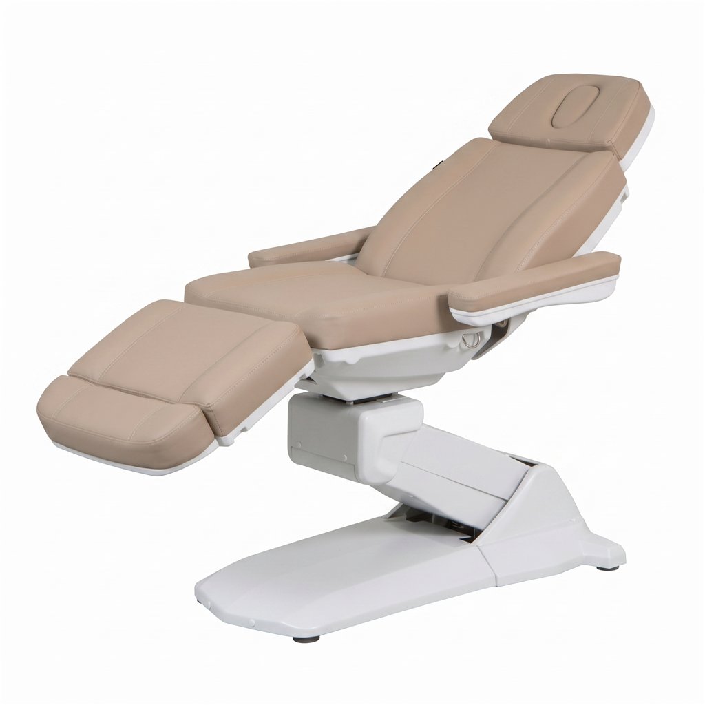 Lettino elettrico estetico Weelko Maxi Smart Beige con riscaldamento