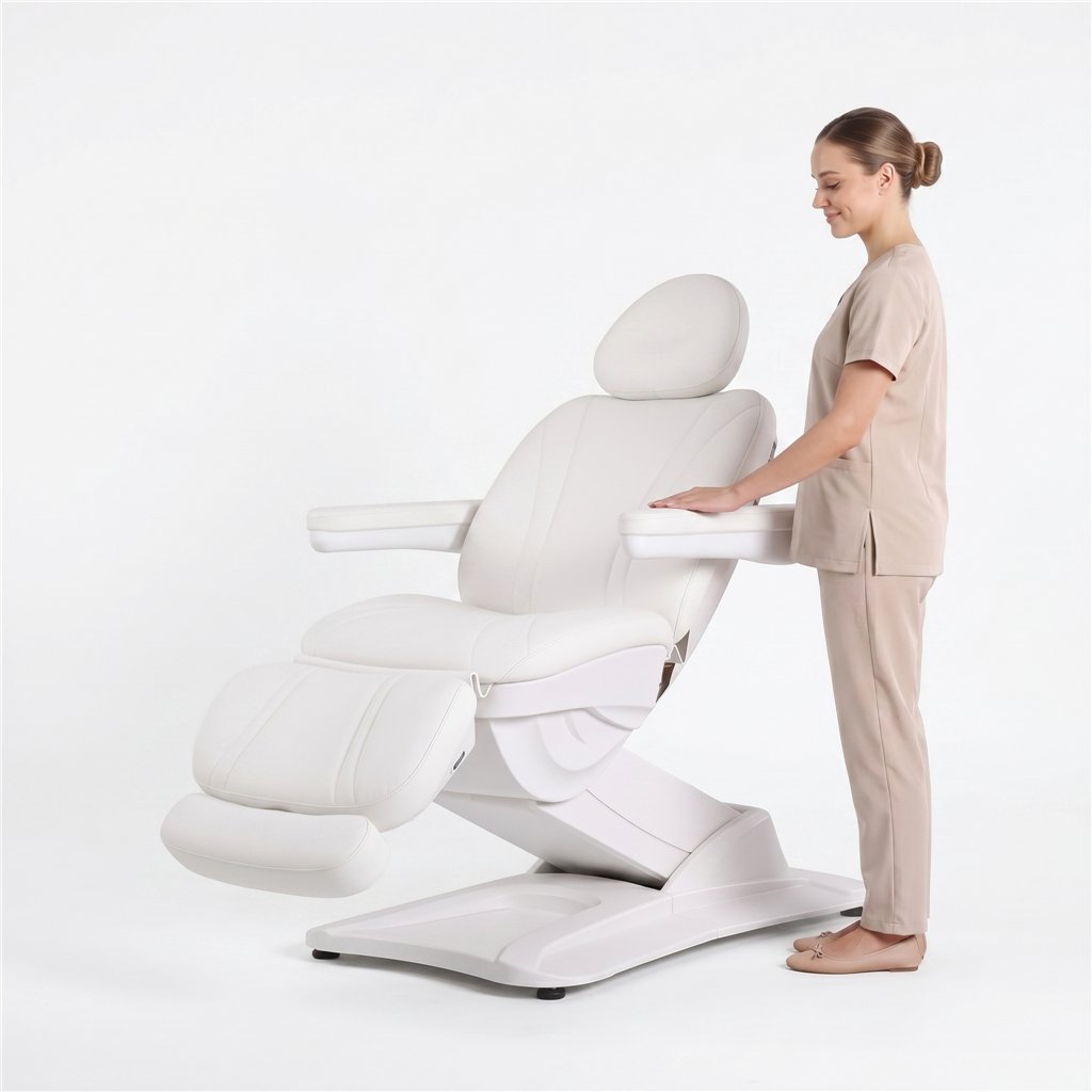 Sillón eléctrico de estética Weelko Gir de 4 motores