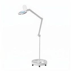 DDUUEETT NIYA 5D double LED magnifying lamp with wheeled base