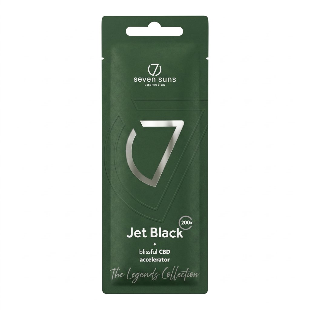7suns Jet Black Blissful CBD Accelerator 15 ml