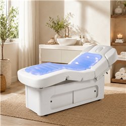 Table de spa électrique à eau 4 moteurs chromothérapie LED