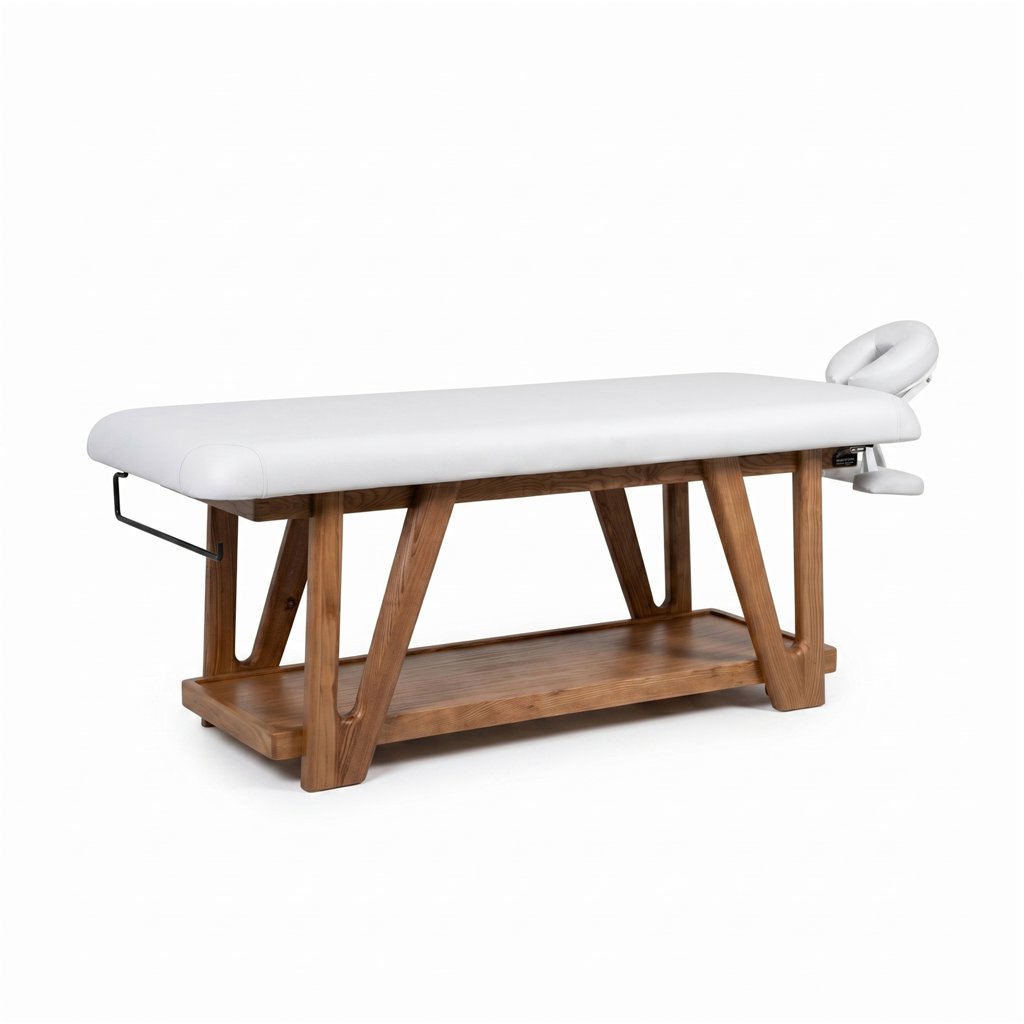Camilla fija de madera Roots - Colchón 11 cm | Weelko