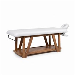 Weelko Roots Massageliege aus Massivholz mit 11 cm Polsterung