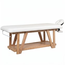 Camilla fija de madera Roots - Colchón 11 cm | Weelko