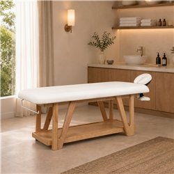 Camilla fija de madera Roots - Colchón 11 cm | Weelko