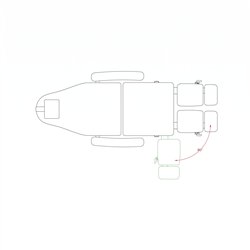 sillón podología 3 motores para estética y fisioterapia Weelko