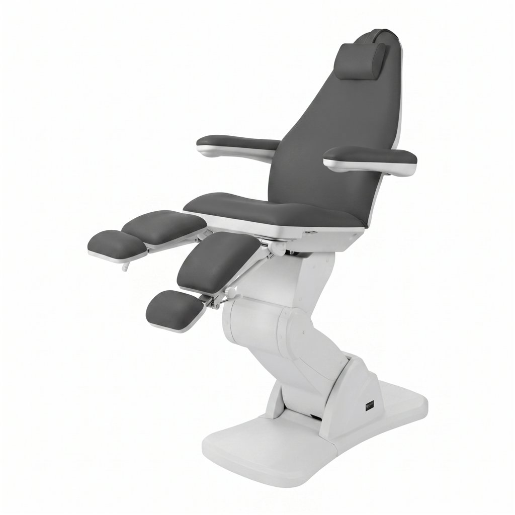 Poltrona podologica elettrica a 3 motori Weelko Cubo Grey