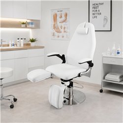 Fauteuil de podologie électrique 1 moteur Arco i-Medstetic, revêtement PU