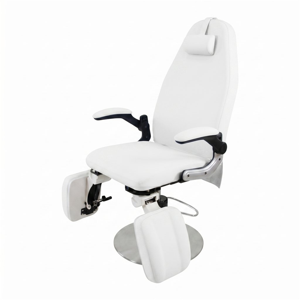 Podologiestuhl Arco elektrisch – ergonomisch, PU-Bezug