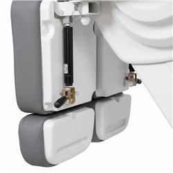 Weelko Solstice poltrona podologica elettrica a 3 motori grigio