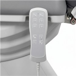 Weelko Solstice fauteuil de podologie et de pédicure électrique 3 moteurs gris