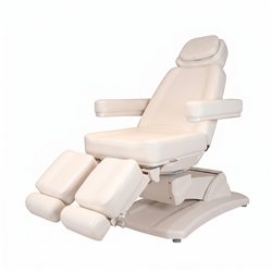 Fauteuil de podologie électrique 3 moteurs Taurus Cream Mirplay