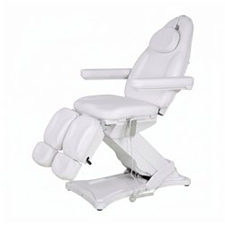 Podiatry chair 2-motor electric, gas-lift footrest – Weelko