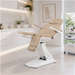 Sillón de Podología Medial Smart Beige 3 motores eléctricos (sin calefacción) - Weelko