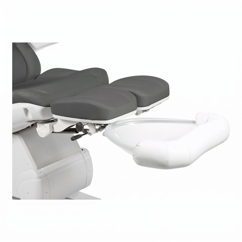 Sadira Grey Elektrischer Podologiestuhl mit 3 Motoren und Trendelenburg – i-Medstetic