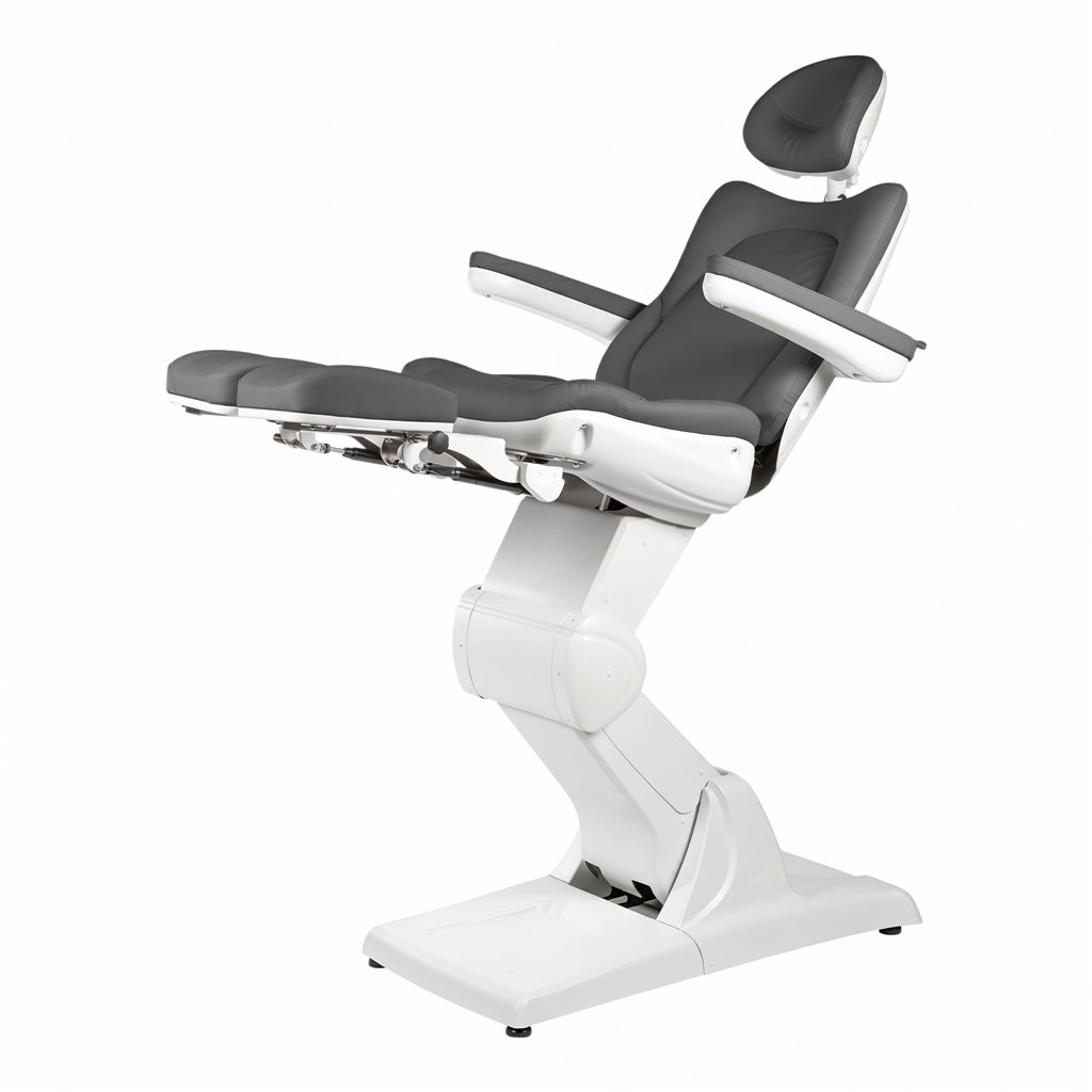 Poltrona podologica elettrica 3 motori Trendelenburg Sadira Grey - i-Medstetic