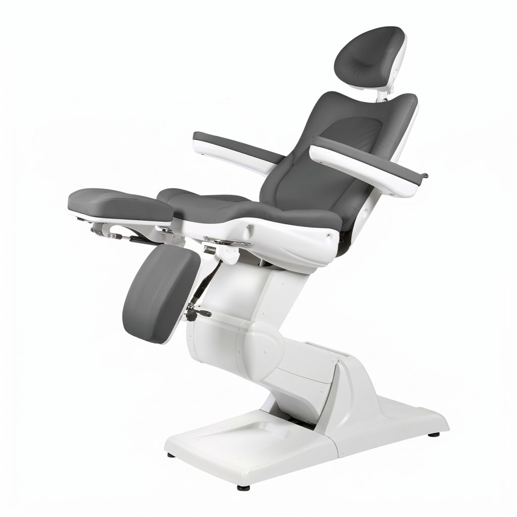 Fauteuil de podologie électrique 3 moteurs Sadira Grey i-Medstetic