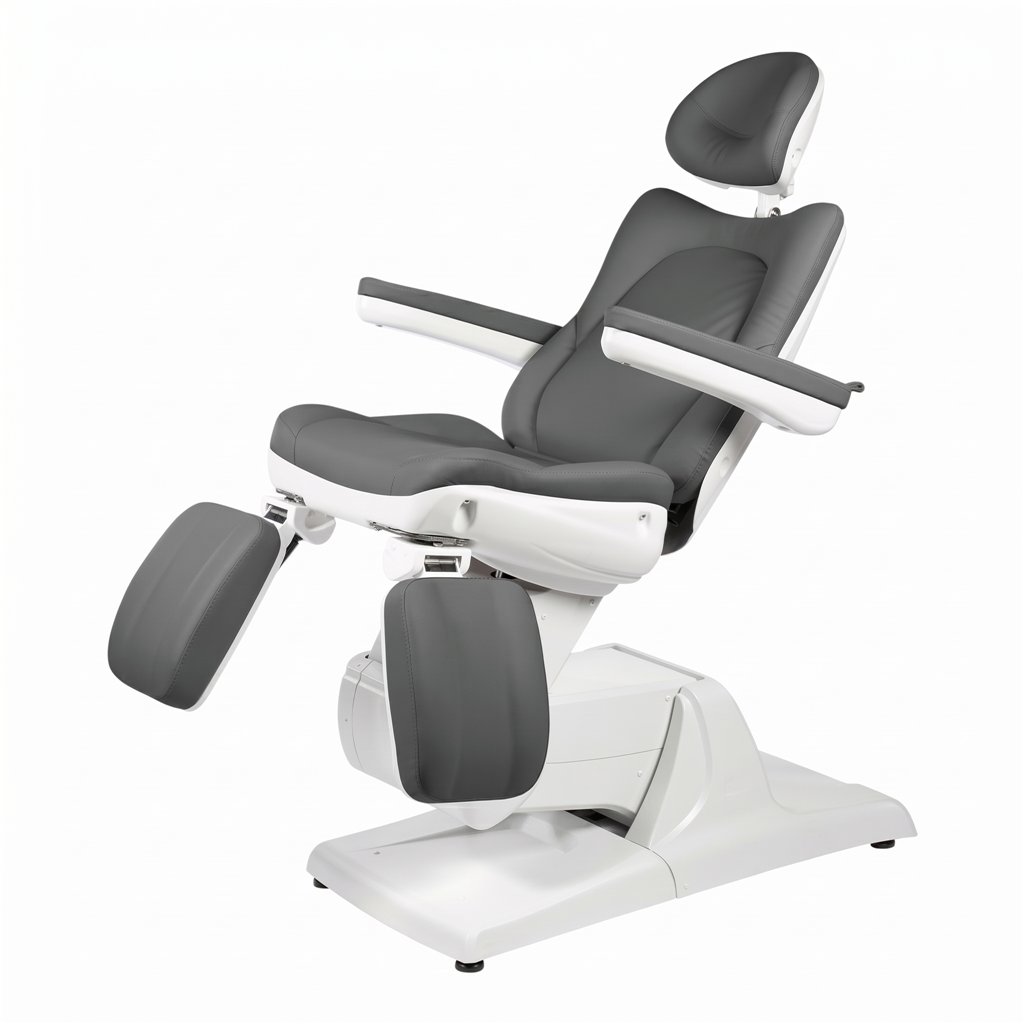 Poltrona podologica elettrica 3 motori Trendelenburg Sadira Grey - i-Medstetic