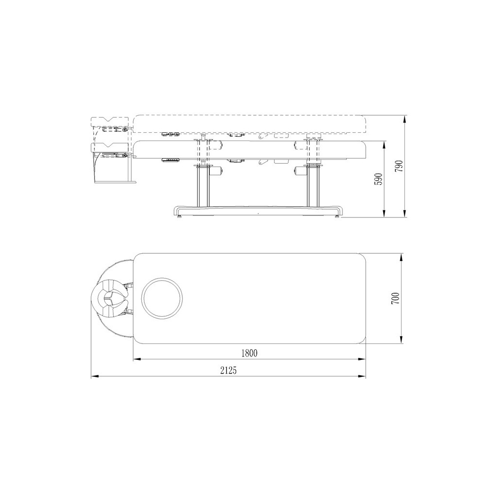 Weelko Isom 2-motor electric spa bed