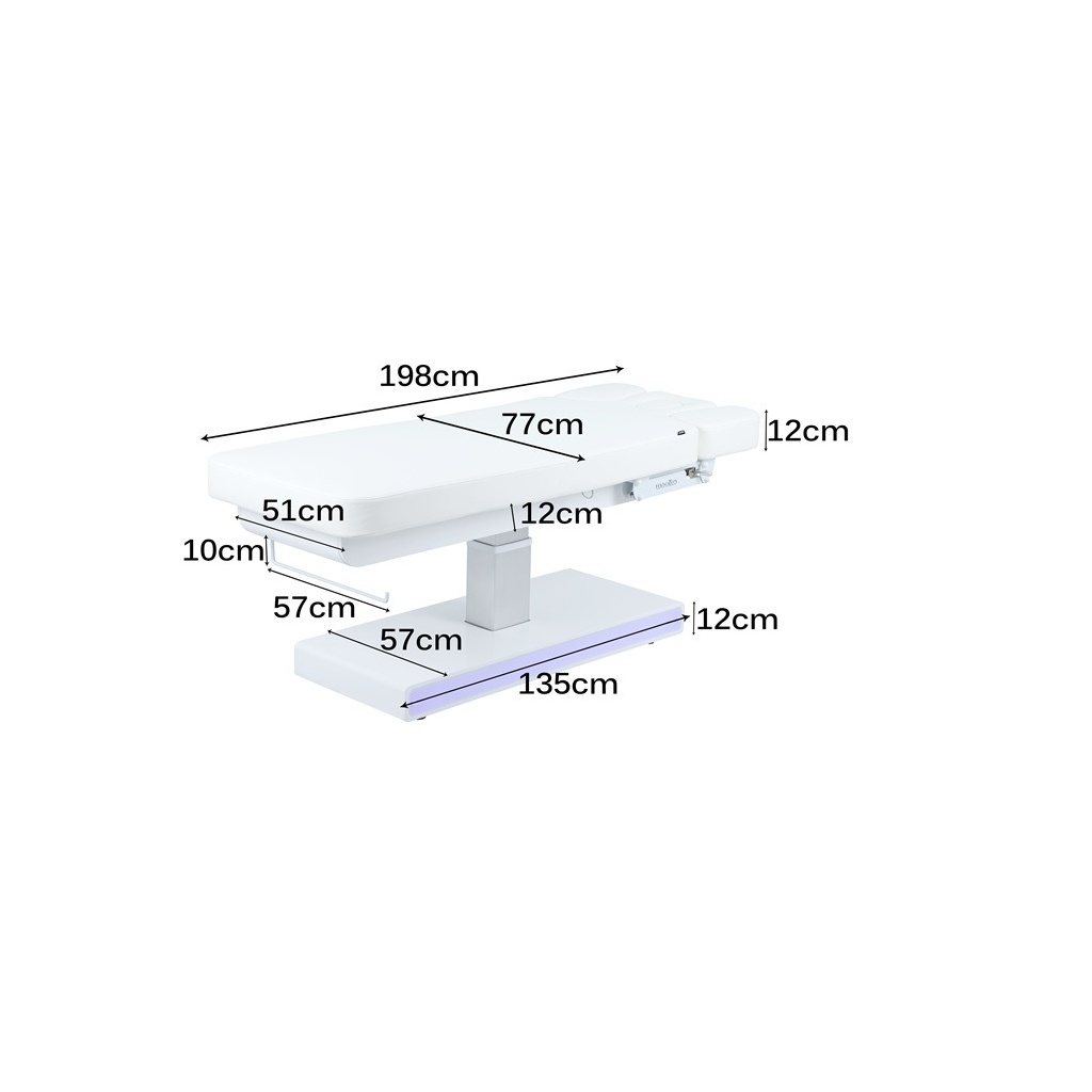 Table électrique Weelko Nush + 3 moteurs LED RGB