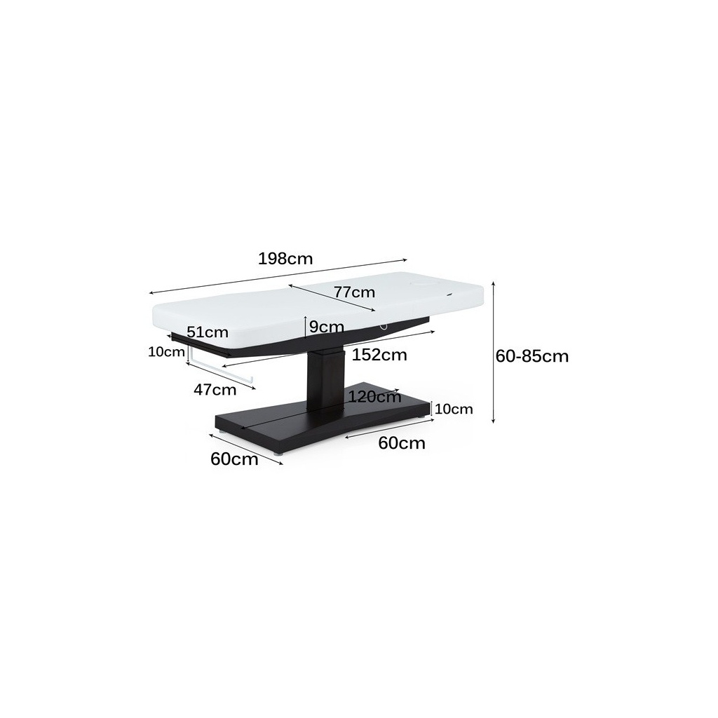 Weelko Ulna + 3-motor electric massage table