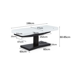 Table électrique Weelko Trapp + 2 moteurs
